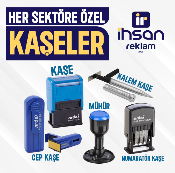 Tüm serktörlere özel kaşeler