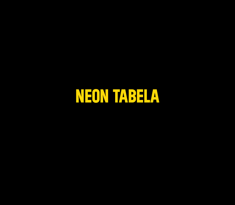 NEON TABELA