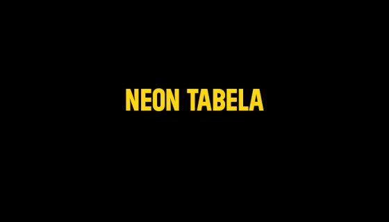 NEON TABELA